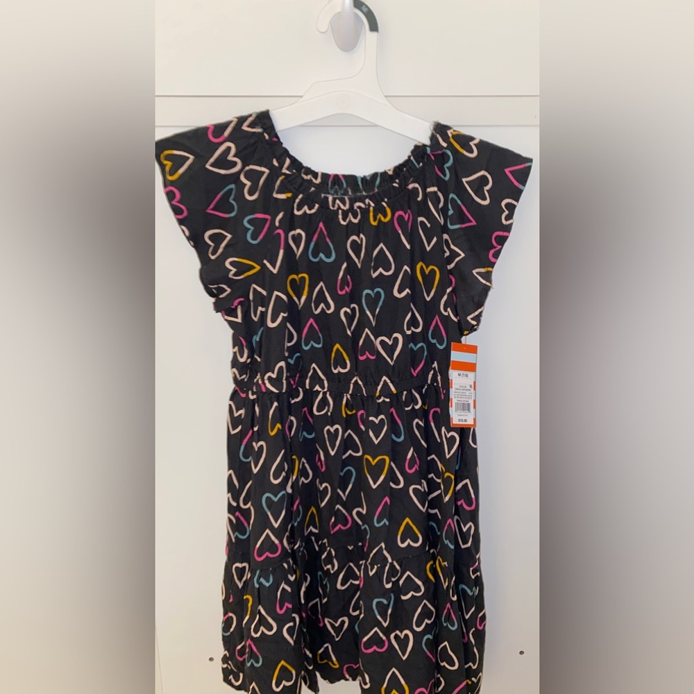 Girls heart dress